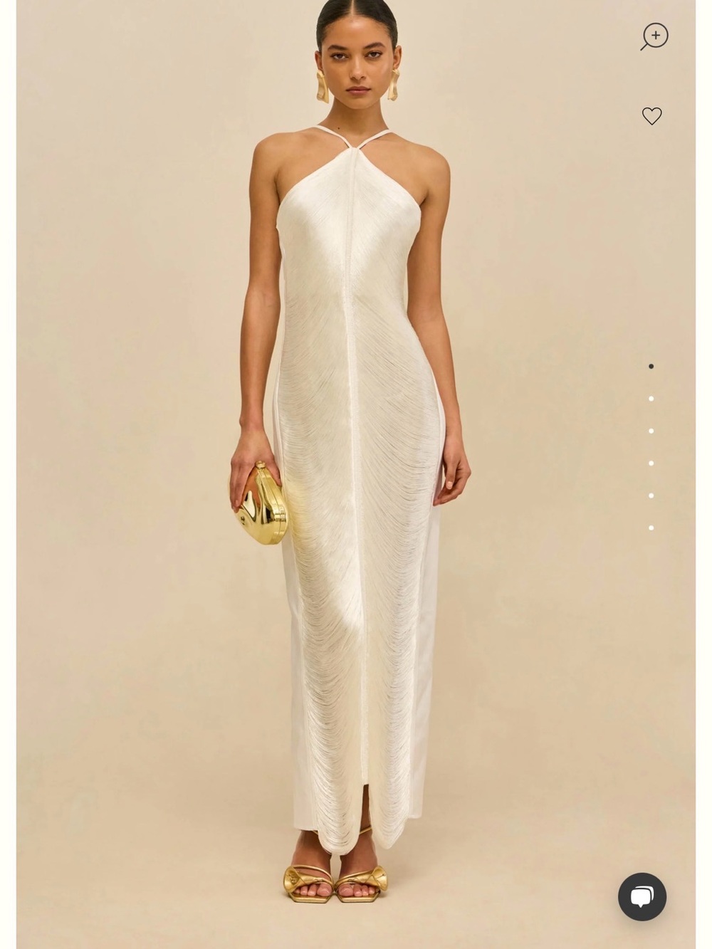 Cult Gaia Renata Gown Ivory - ONLY WORN ONCE (DRY CLEANED)